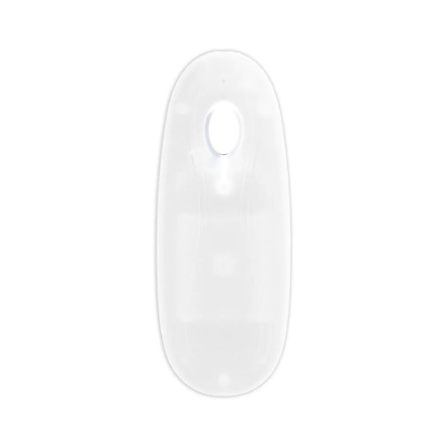 RealRock - 7" LED Vibro Dildo w Balls - Clear 照片