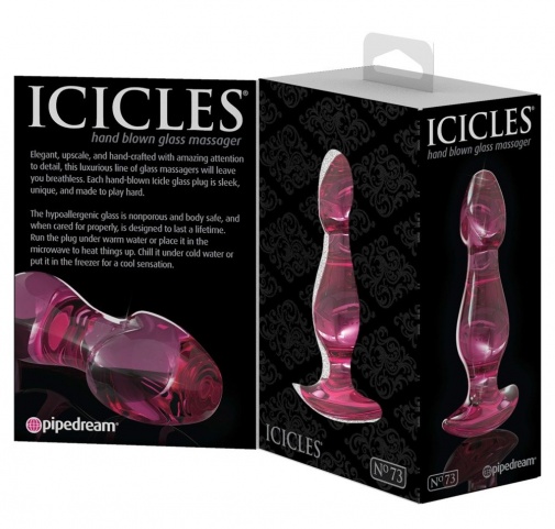 Icicles - 后庭塞 73号 - 粉红色 照片