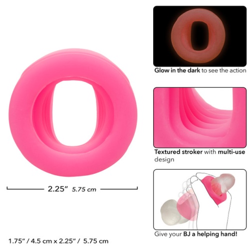 CEN - Slop Top Filthy Glow Stroker - Pink photo