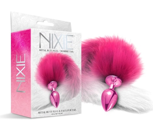 Nixie - Tail Metal Plug - Pink 照片