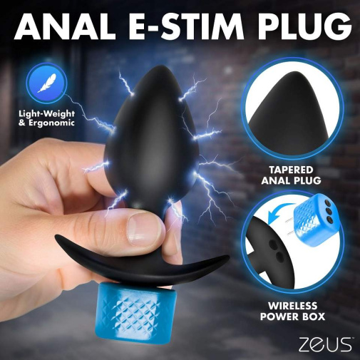 Zeus Electrosex - Plug & Teaser E-Stim Kit - Black 照片