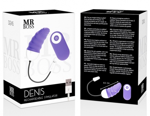 Mr Boss - Denis Egg Stimulator - Purple photo