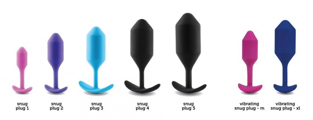 B-Vibe - Snug Plug 1 - Black photo-12