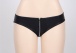 Ohyeah - Zipper Panties - Black - XL photo-4