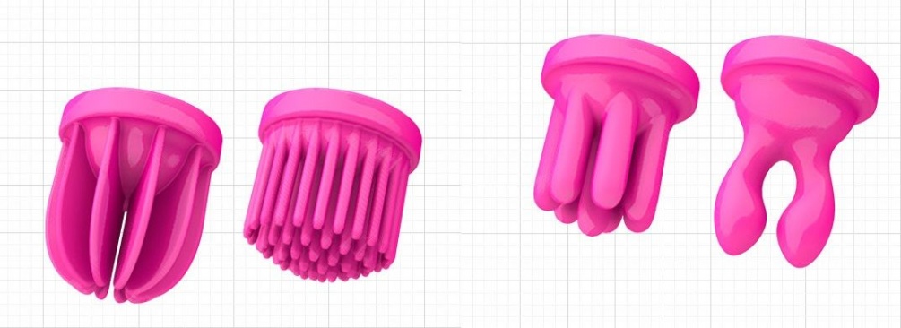 Feel the multiple possibilities of the soft caresses offered... Adrien Lastic - Caress Clitoral Stimulator photo-21