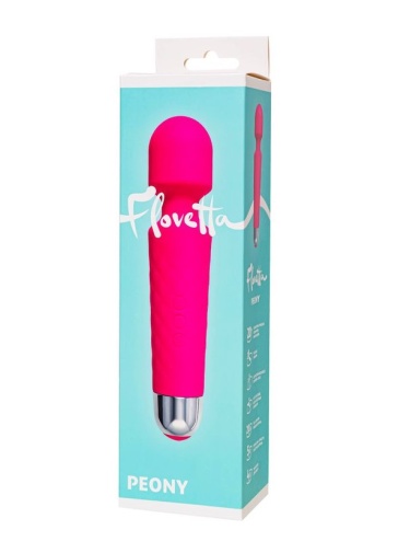 Flovetta - Peony Wand Massager - Pink photo