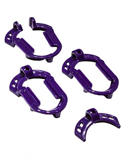 Locked in Lust - Vice Mini V2 Chasity Cage - Purple photo