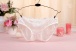 SB - Crotchless Lace Panties - White photo-7