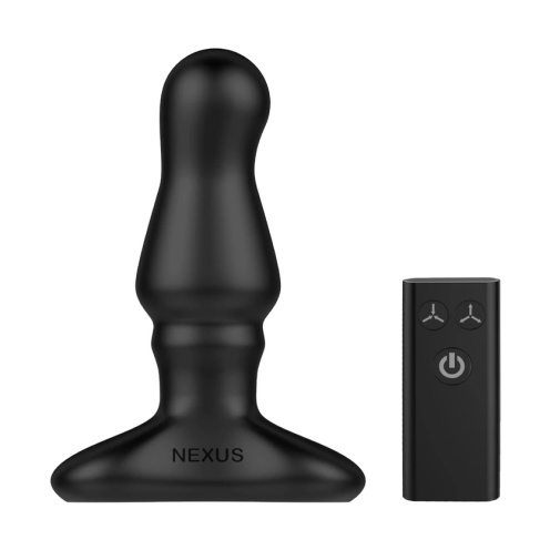 Nexus - Bolster Inflatable Plug w Remote - Black photo