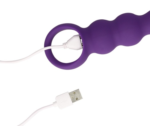 Loveline - Teardrop Anal Vibrator - Purple photo