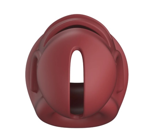 ManCage - Soft Silicone Chastity Cage #26 - Red photo