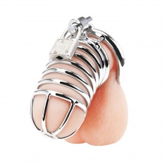 Blueline - Deluxe Chastity Cage - 45mm Ring photo