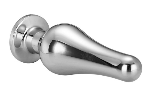 Dreamtoys - Gleaming Love Pleasure Plug M - Silver photo