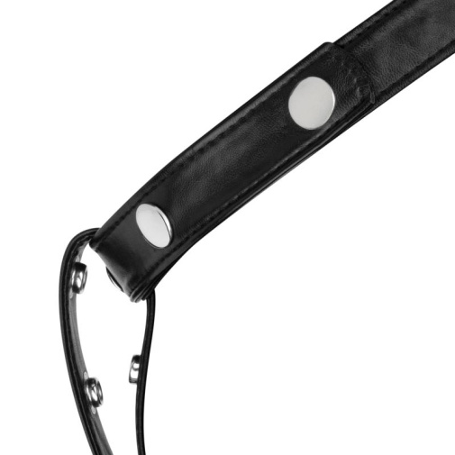 Bedroom Fantasies - Head Strap-On Harness - Black 照片