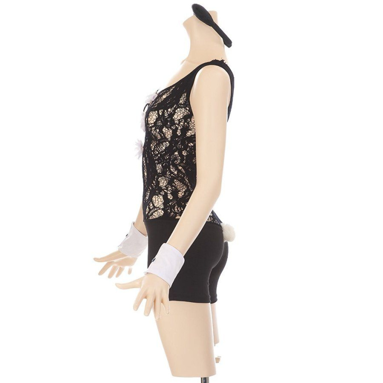 Costume Garden - GB-408 Bit Stocking Kitty Costume - Black photo