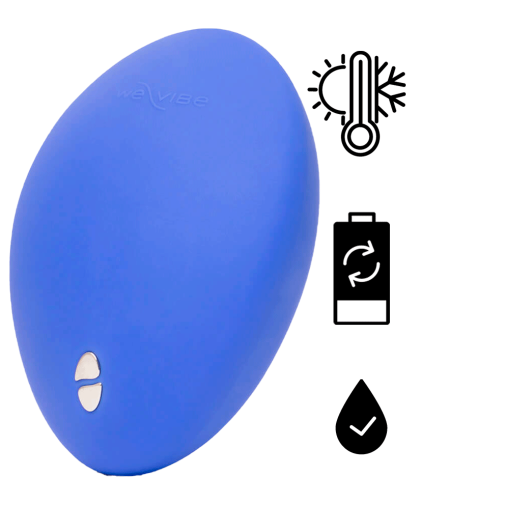 We-Vibe - Temp 可调节冷热感按摩器 - 薰衣草蓝 照片