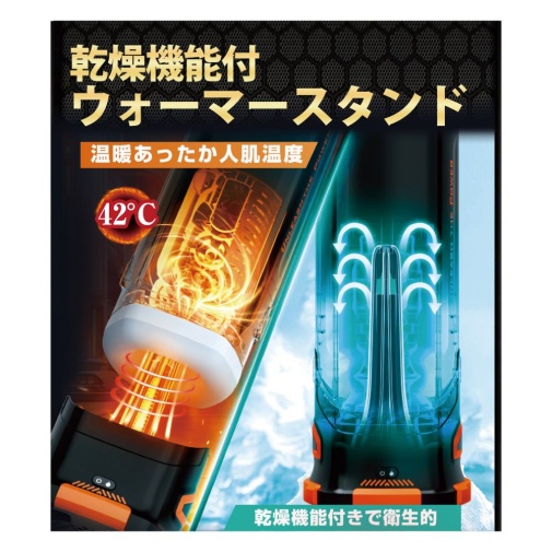 NPG - Onaho Titan Masturbator - Black 照片