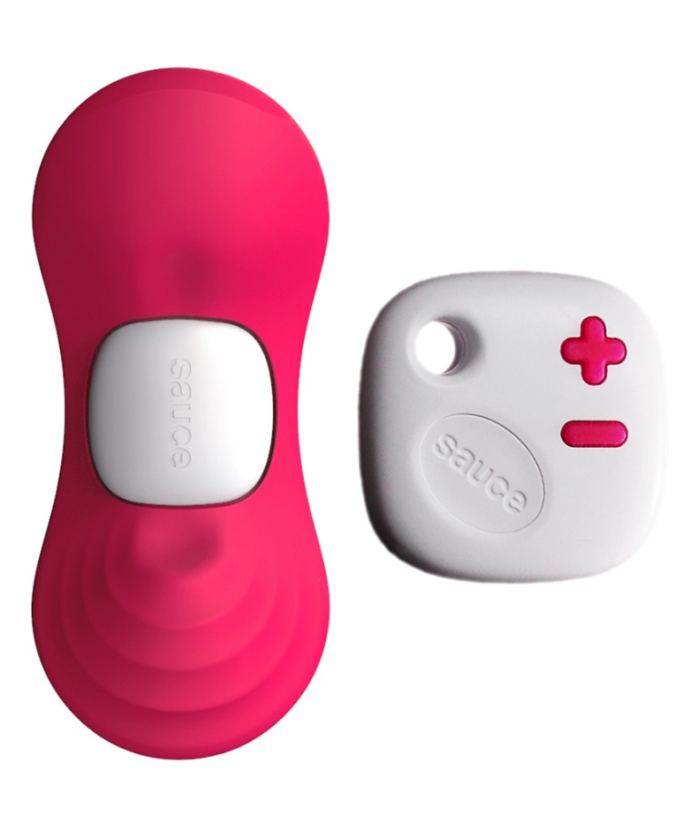 Sauce - Bow Bow Sensing Panty Vibrator - Pink photo