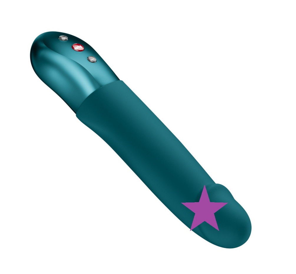 Fun Factory - Stronic Real 抽插式脉冲震动器 - 深绿色 照片-2