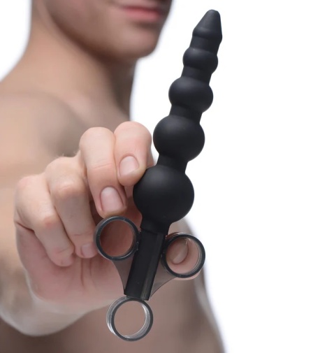 Master Series - Beaded Lube Launcher - Black 照片