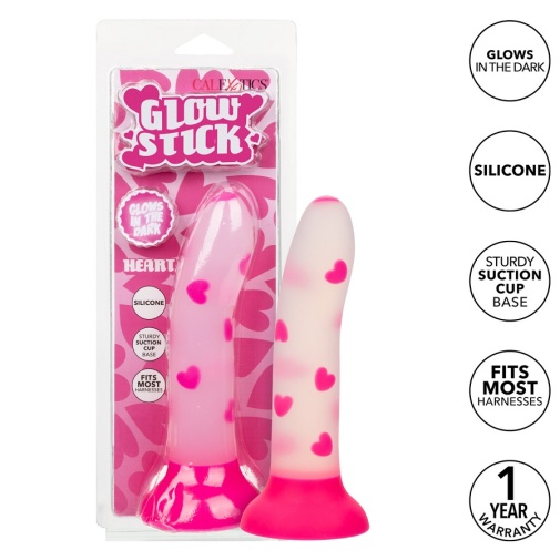 CEN - Heart Glow Dildo - Pink photo