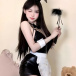 KR - Bondage Maid Costume KRW-166 - Black 照片-5