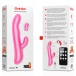 Oninder - 手机程式遥控旋转兔子震动棒 - 粉红色 照片-7