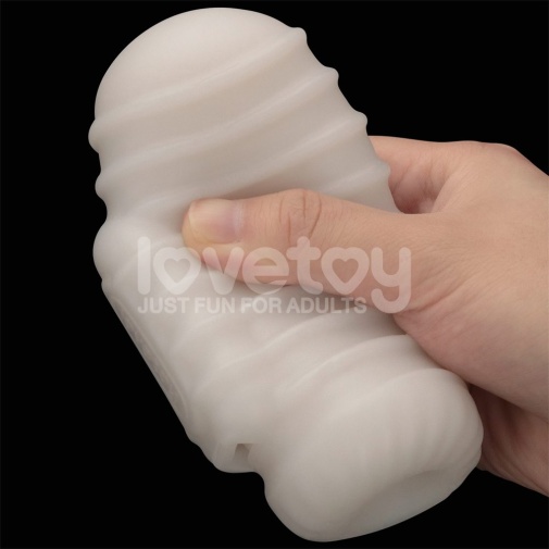 Lovetoy - Knights Ring Vibro 2in1 Sleeve - Wavy photo