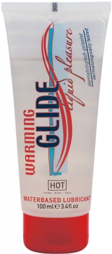 Hot - Glide Liquid Pleasure Warming Lube Water-Based - 100ml photo