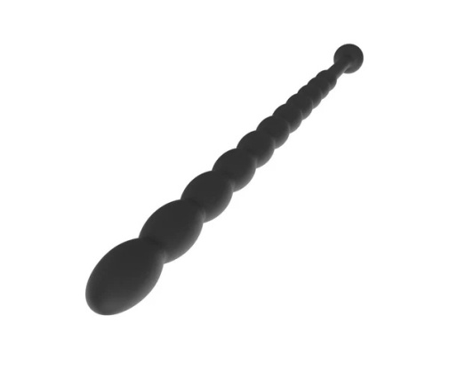 Hidden Desire - Ribbed Penis Dilator Set - Black 照片