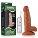 Lovetoy - 7" Real Extreme Vibrating Dildo - Brown photo-5