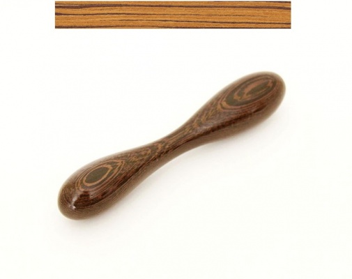 DeeLeeDoo - Bean 木製假陽具 - 斑馬木 照片