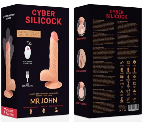 Cyber Silicock - Mr John 伸縮震動仿真陽具 照片