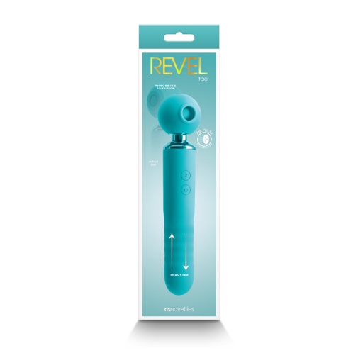 NS Novelties - Revel Fae Air-Pulse Thruster - Teal photo