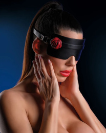 Taboom - Wild Roses Eye Mask - Black 照片