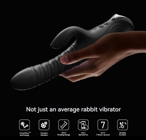 Zalo - Mose 2 Heating Rabbit Thruster - Ivory White photo