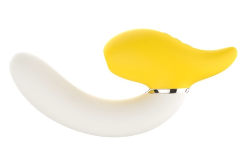 YY Horse - Rotating Banana Sucking Vibrator - Yellow 照片