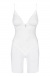 Obsessive - Charms Chemise & Thong - White - L/XL photo-4