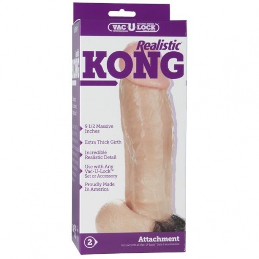 Doc Johnson - Kong The Realistic Vac-U-Lock Dildo photo