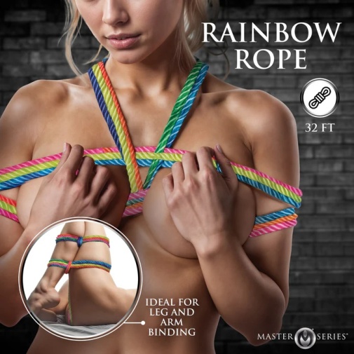 Master Series - 32ft Rainbow Rope 10m 照片