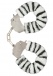 ToyJoy - Furry Fun Cuffs - Zebra photo