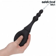 Addicted Toys - #4 旅行装灌肠器 - 黑色 照片