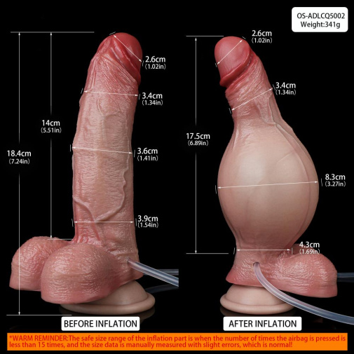 FAAK - Alexander Squirting Dildo - Flesh photo