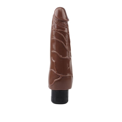 Chisa - 7.3″ Mike Vibe Dildo - Brown photo