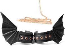 MT - Bat Halloween Bondage Set - Black photo
