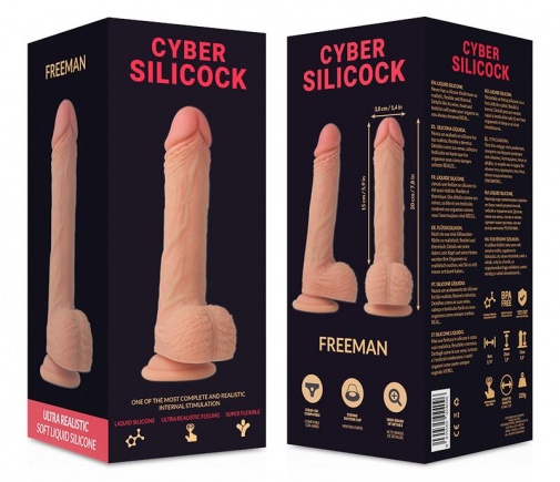 Cyber Silicock - Freeman Ultra Realistic Dildo 20cm photo