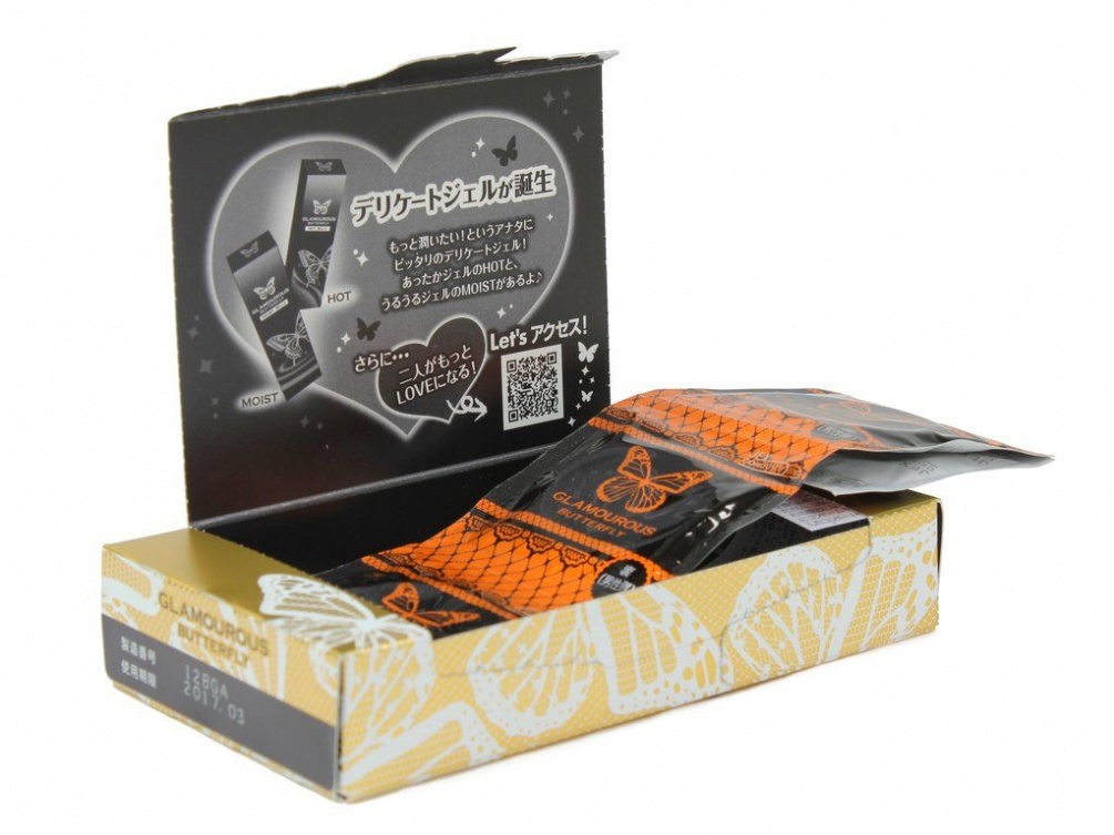 Jex - 魅力蝴蝶 大码安全套 6片装 照片-6