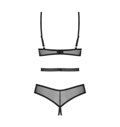 Obsessive - Euridia Crotchless Teddy - Black - XS/S 照片