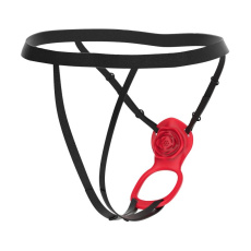 Teazers - Wearable Clitoral Stimulator Harness - Red photo