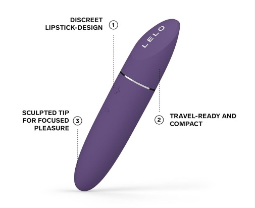 Lelo - Mia 3 Mini Vibrator - Violet Dusk photo